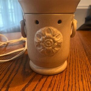 Scentsy Tan Ceramic Warmer